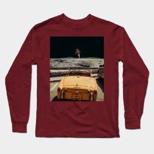 Take a break in the middle of space -  Artwork Long Sleeve T-Shirt